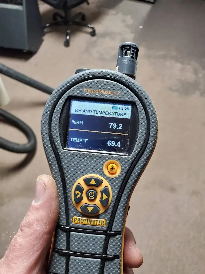 Moisture meter humidity assessment for Fire & Smoke Damage Restoration in Opelika